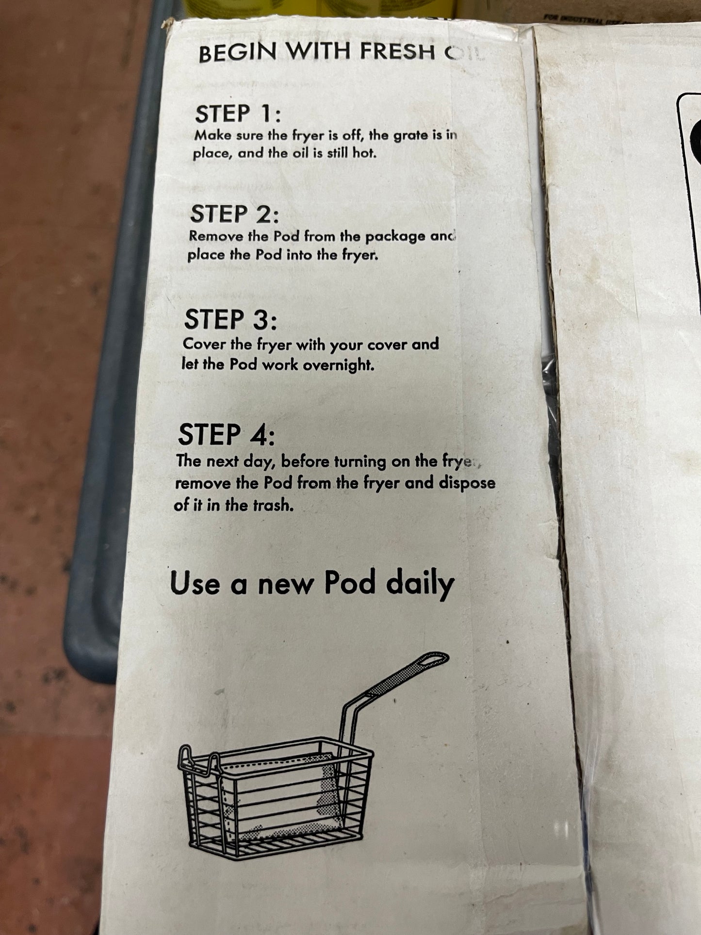 New Sysco Commercial Fryer Oil Filter Pods 20CT - JS