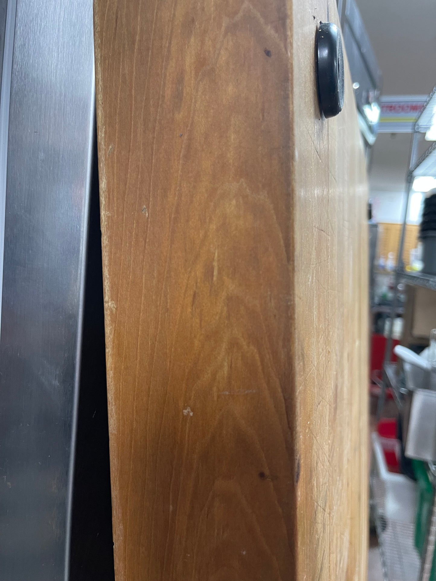 Used John Boos Butcher Block Countertop Tabletop  60"W X 30"D X 3" - JS