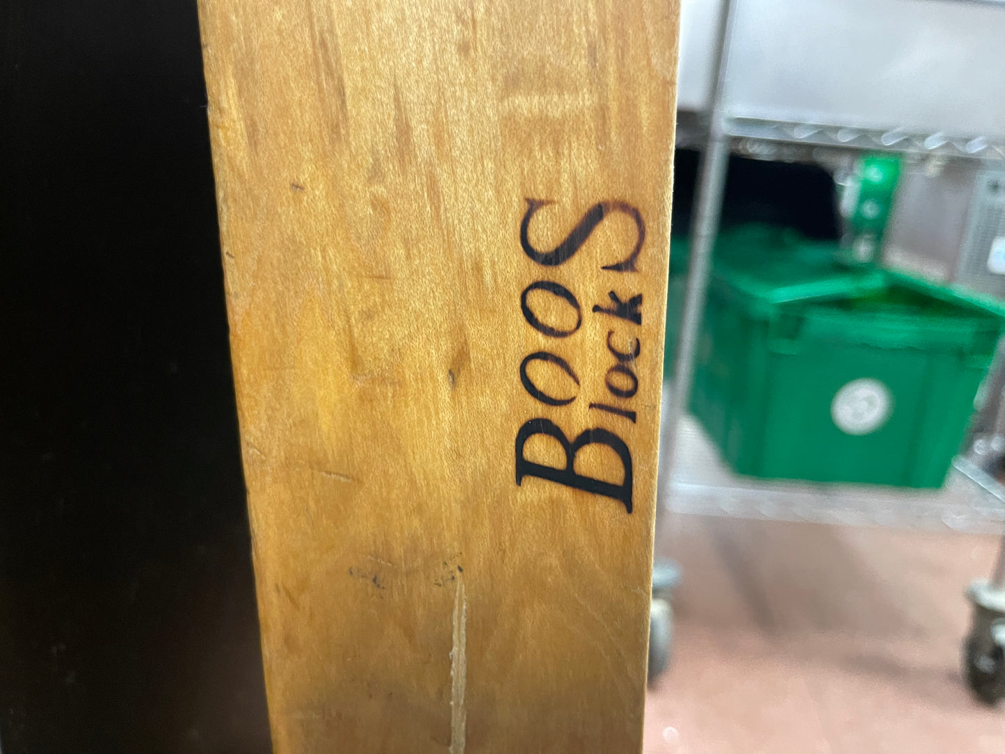 Used John Boos Butcher Block Countertop Tabletop  60"W X 30"D X 3" - JS
