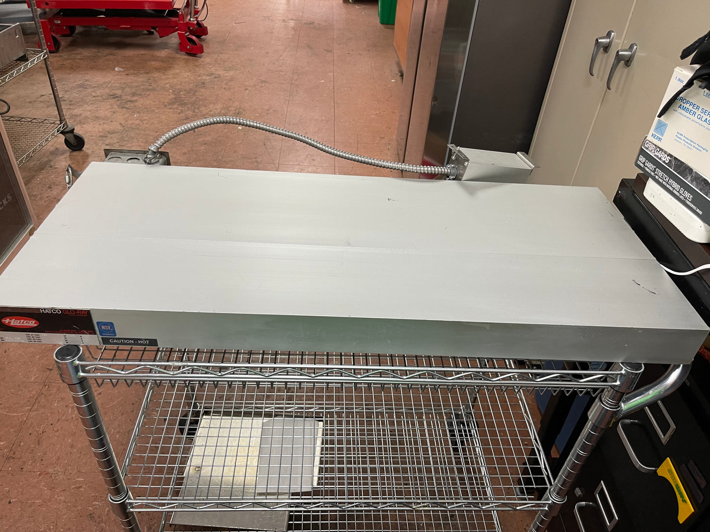 Used Hatco GRAL-36D 36" Dual Infrared Lighted Food Strip Warmer with Toggle - 120V, 1330W