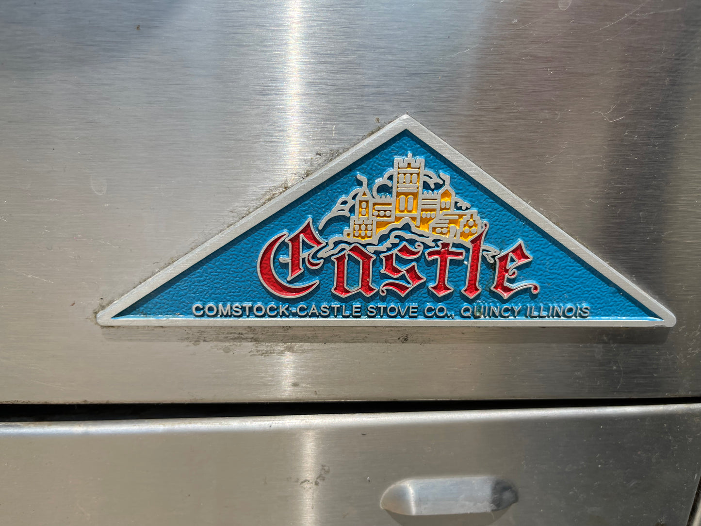 Used Comstock-Castle 2F330 72" NG Range Cooktop w/ 12 Burners and 2 Ovens