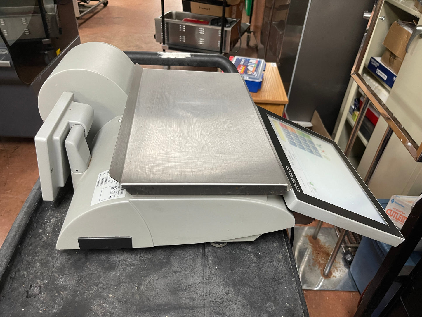 Used Toledo UCCW Smart Touch Counter Deli Produce Digital Scale with Printer 30lb