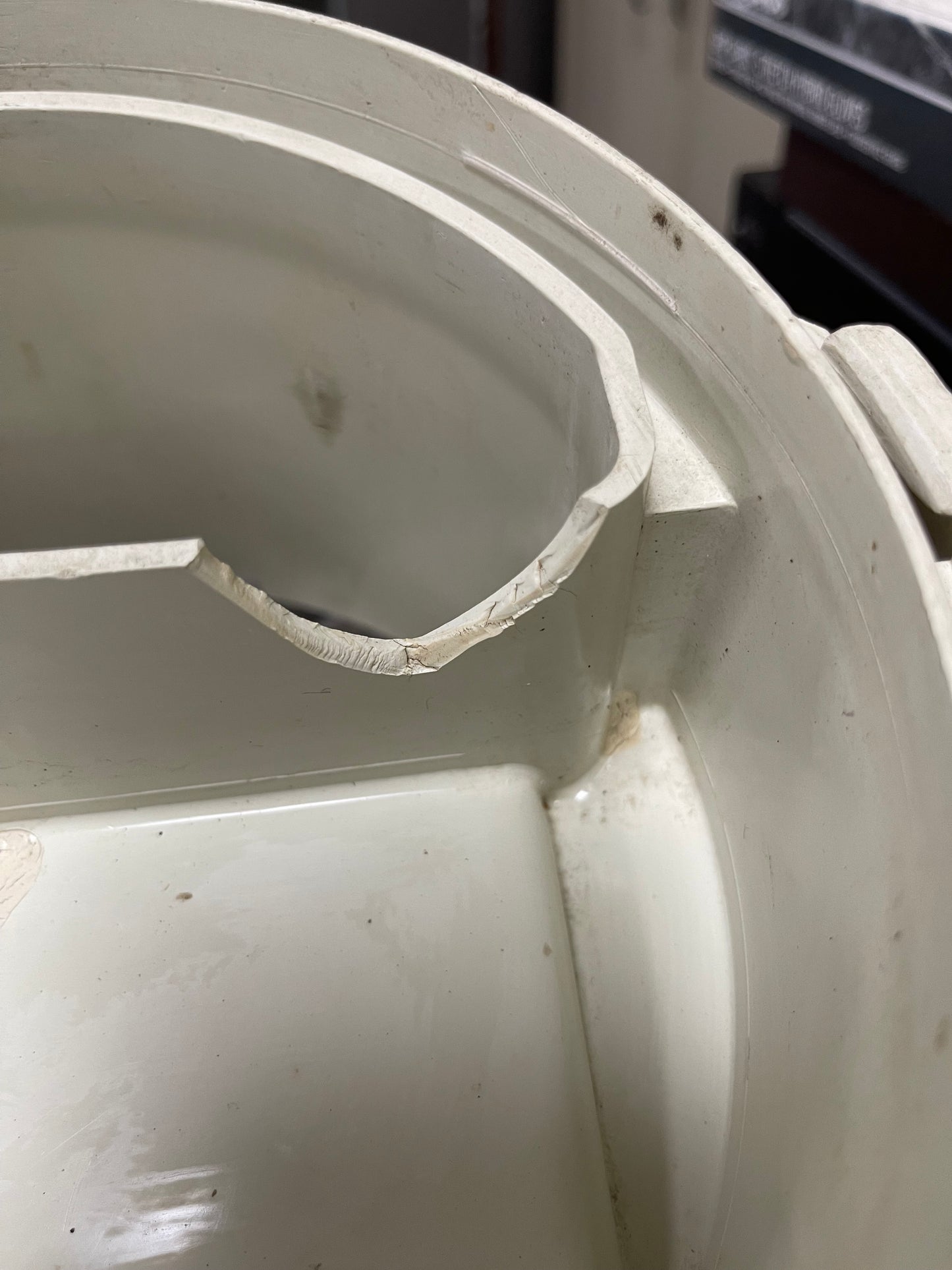 Used Robot Coupe CL400 Continuous Feed Food Processor Attachment with 2 Blades.