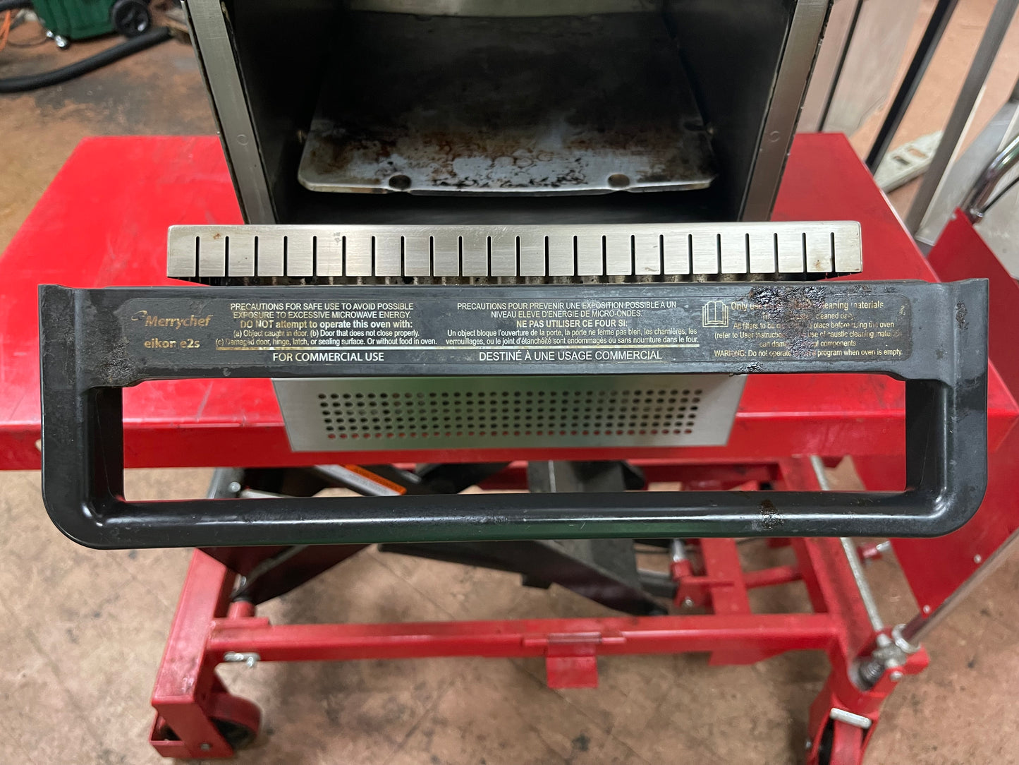 Used Merrychef eikon e2s Commercial High-Speed Countertop Accelerated Oven 220V - JS 3
