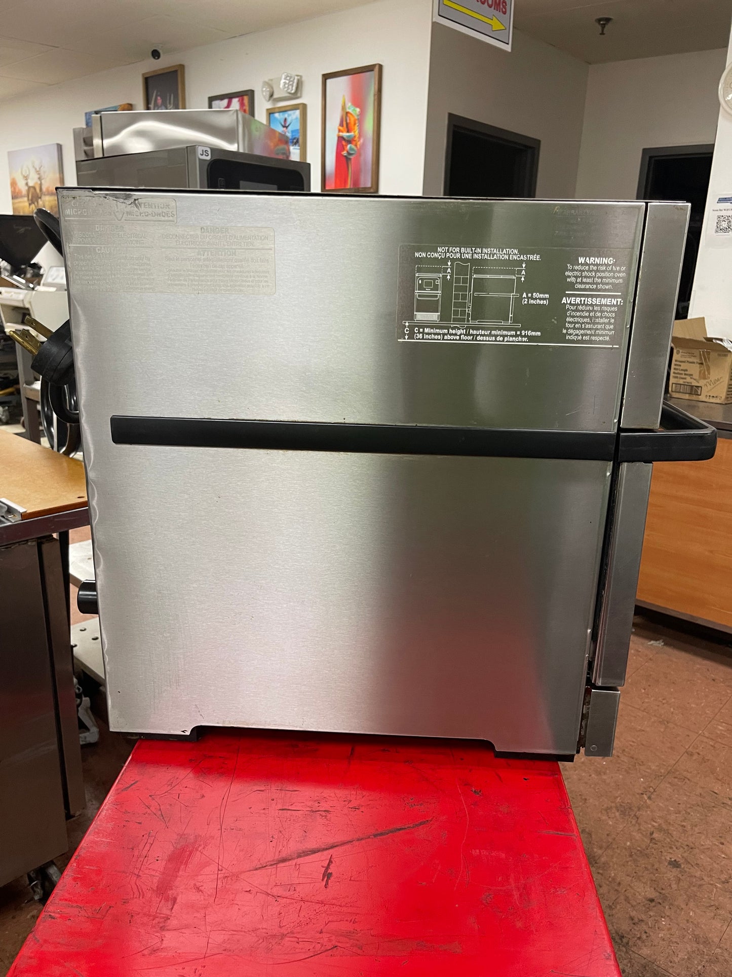 Used Merrychef eikon e2s Commercial High-Speed Countertop Accelerated Oven 220V - JS 3