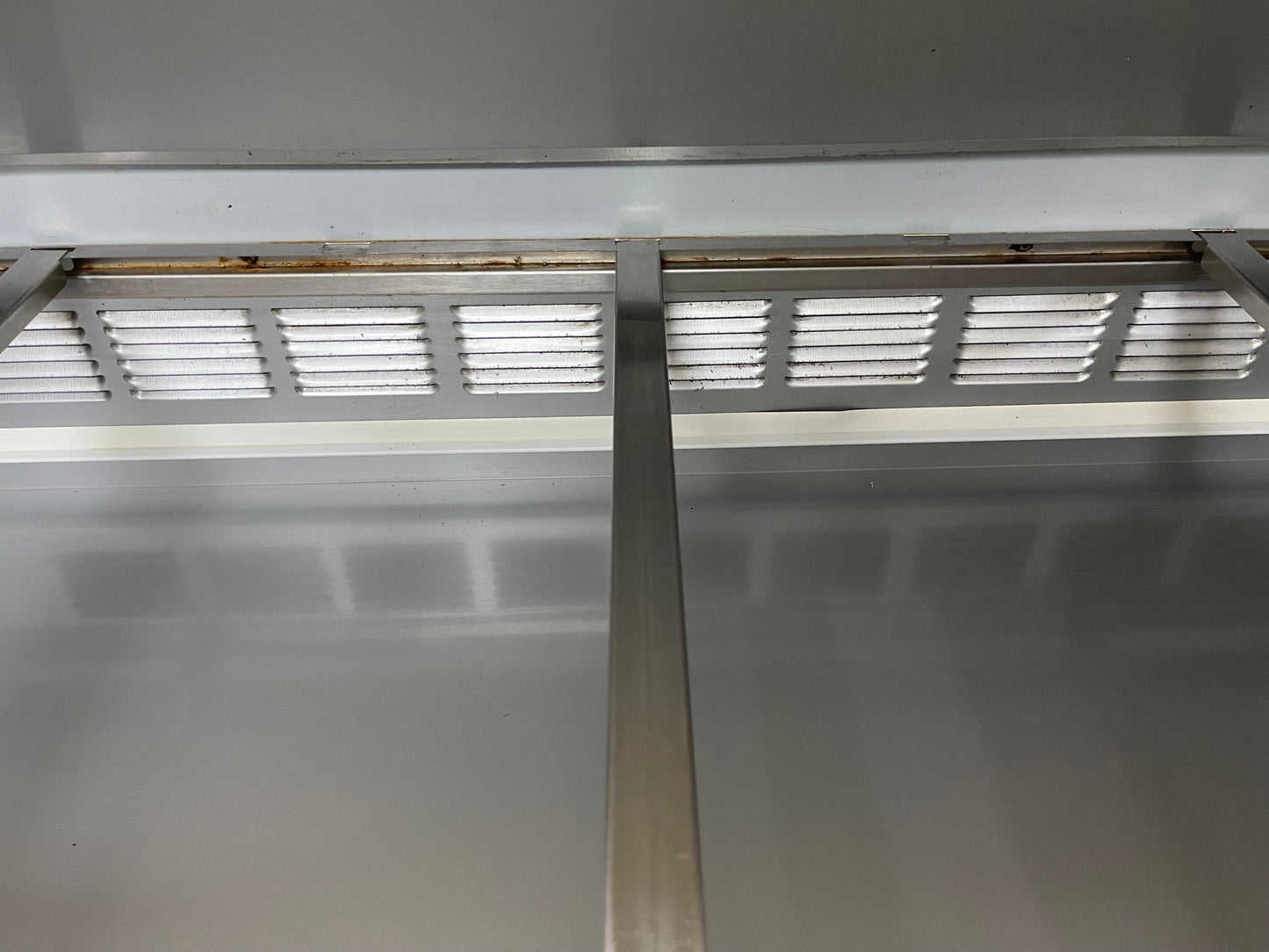 Used Beverage-Air SPE48-18M 48" 2 Door Mega Top Refrigerated Prep Table - JS