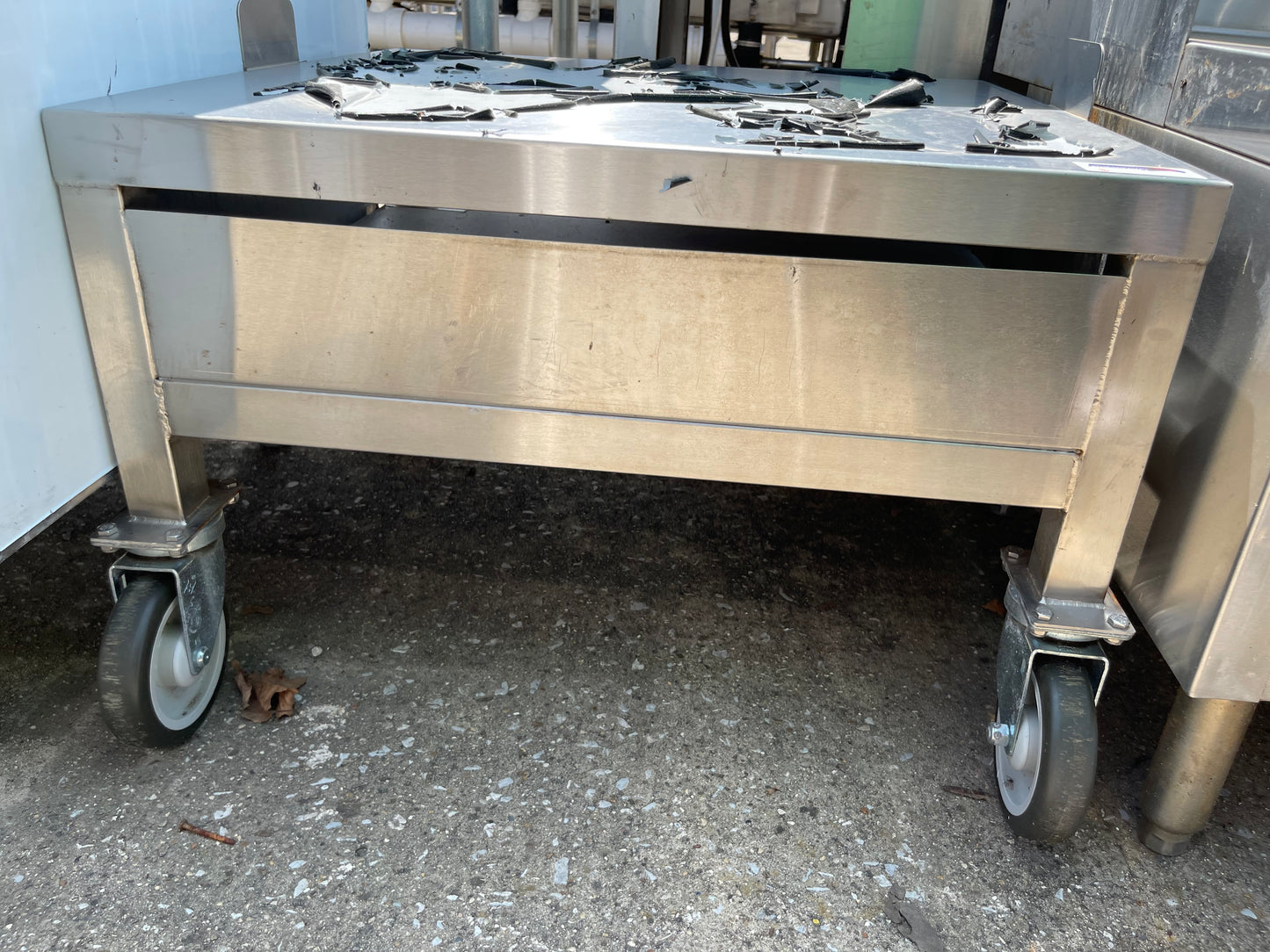 Used Stainless Steel Equipment Stand - SS73