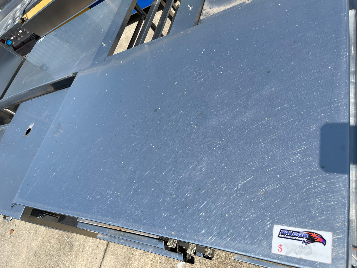 Used 48" Stainless Steel Work Station With Drawers - SS123