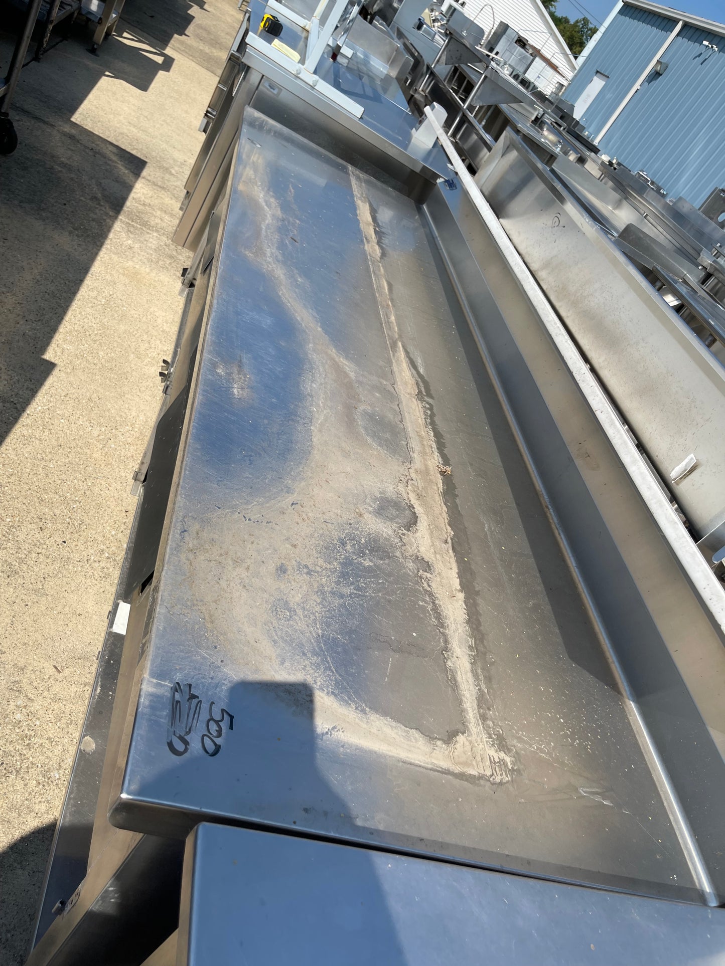 Used 96" Stainless Steel Counter - SS188