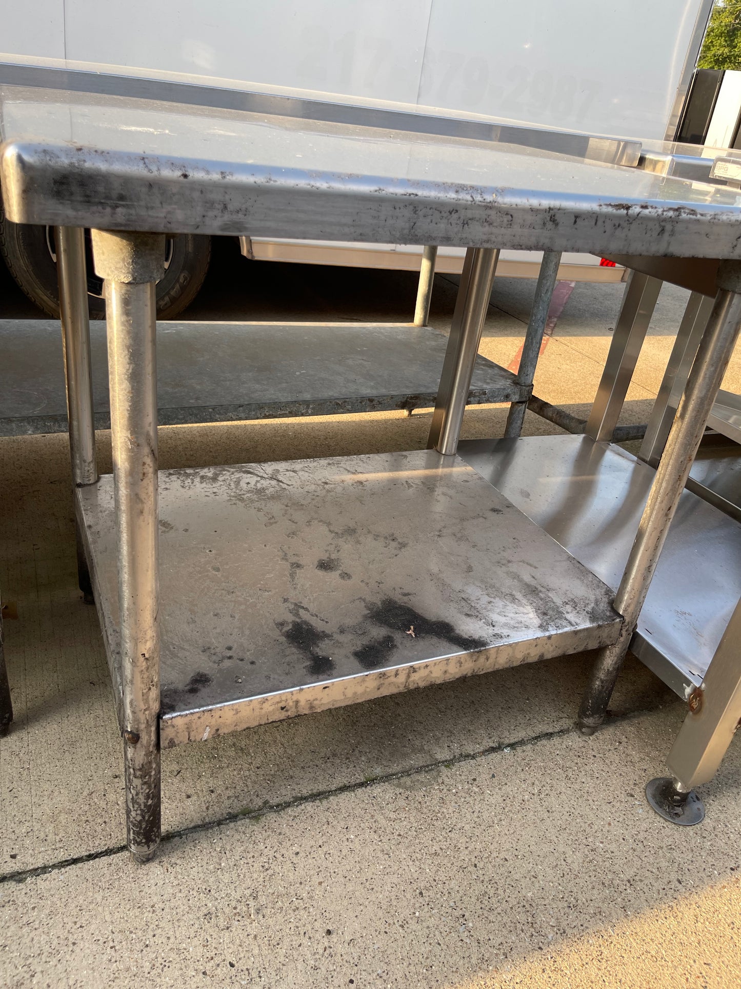 Used 36" Stainless Steel Table - SS213