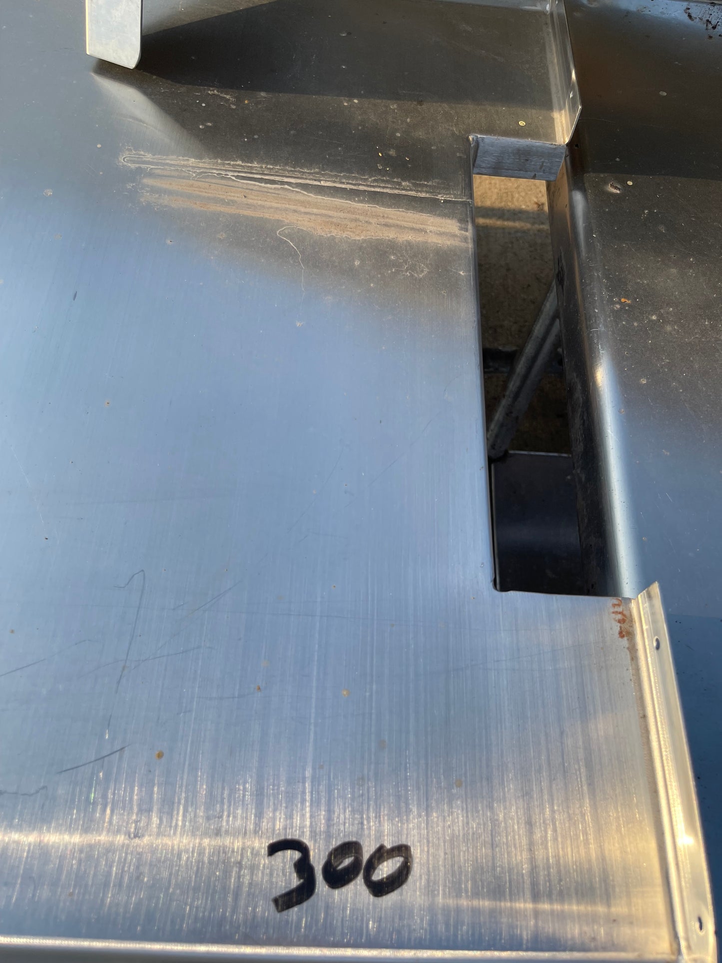 Used 24" Stainless Steel Equipment Stand Table with Shelf - SS215