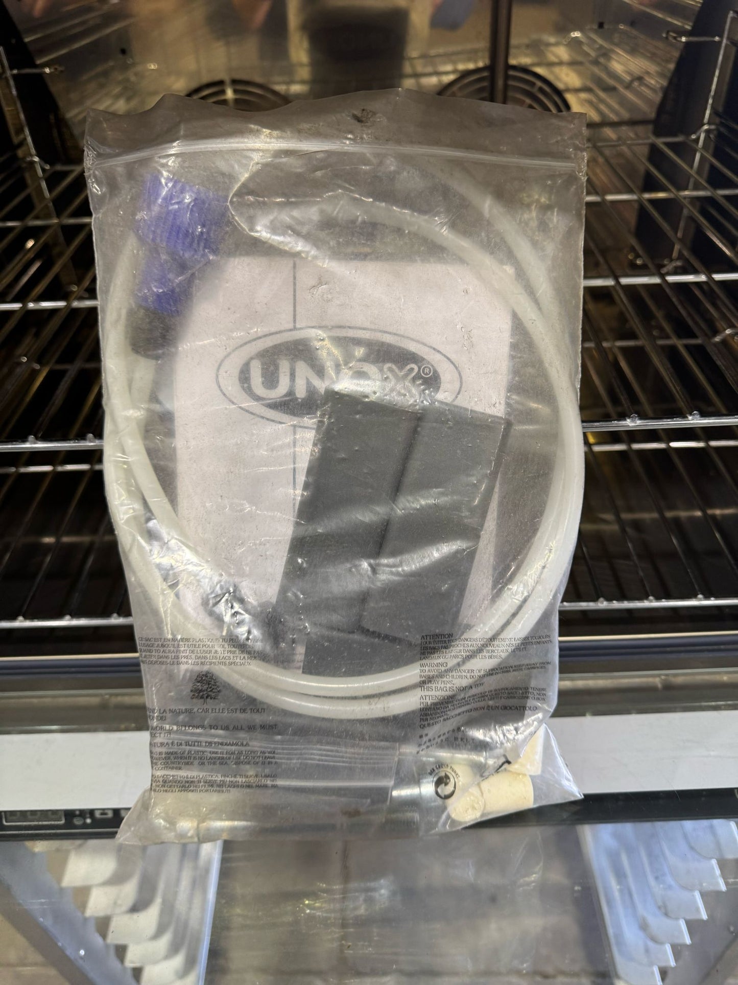 Used Cadco XAFT-195 Full-Size Rossella™ Digital Convection Oven with Steam and Stand 220V