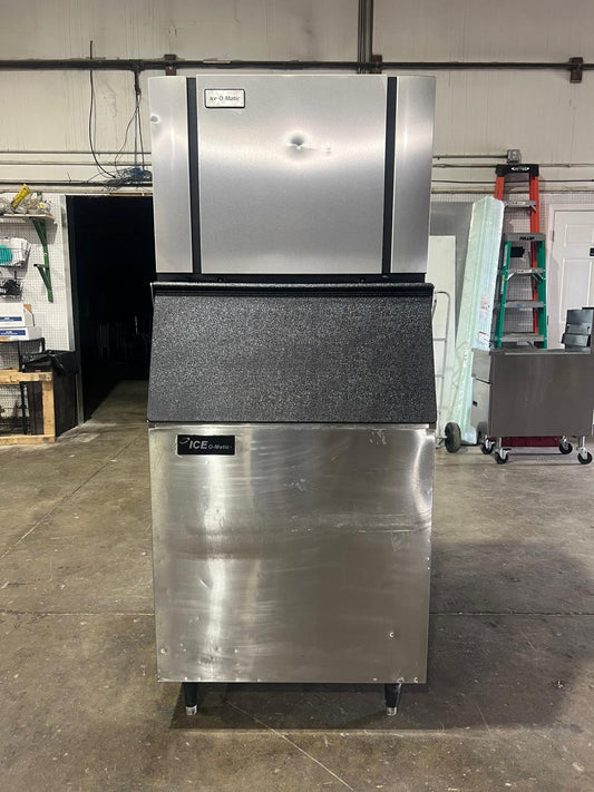 Used Ice-O-Matic CIM0530HA5 Half Dice Ice Machine 561lb with 510lb Bin 120V - 2