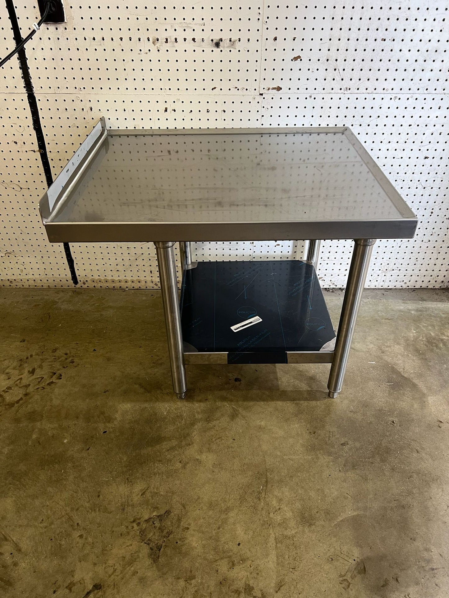 Used Stainless Steel Equipment Stand with Shelf - WO1
