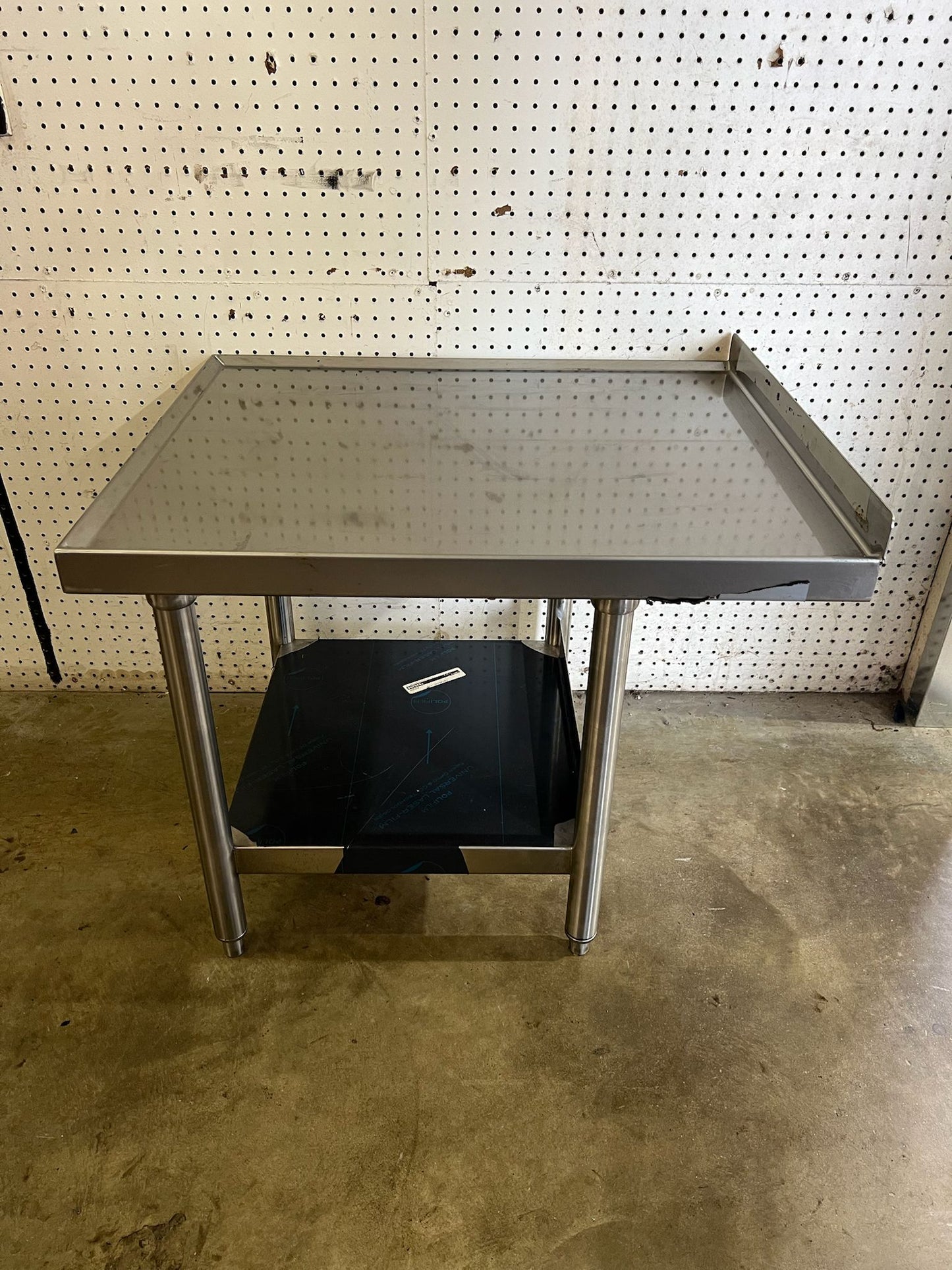 Used Stainless Steel Equipment Stand with Shelf - WO1