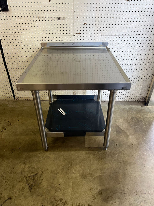 Used Stainless Steel Equipment Stand with Shelf - WO1