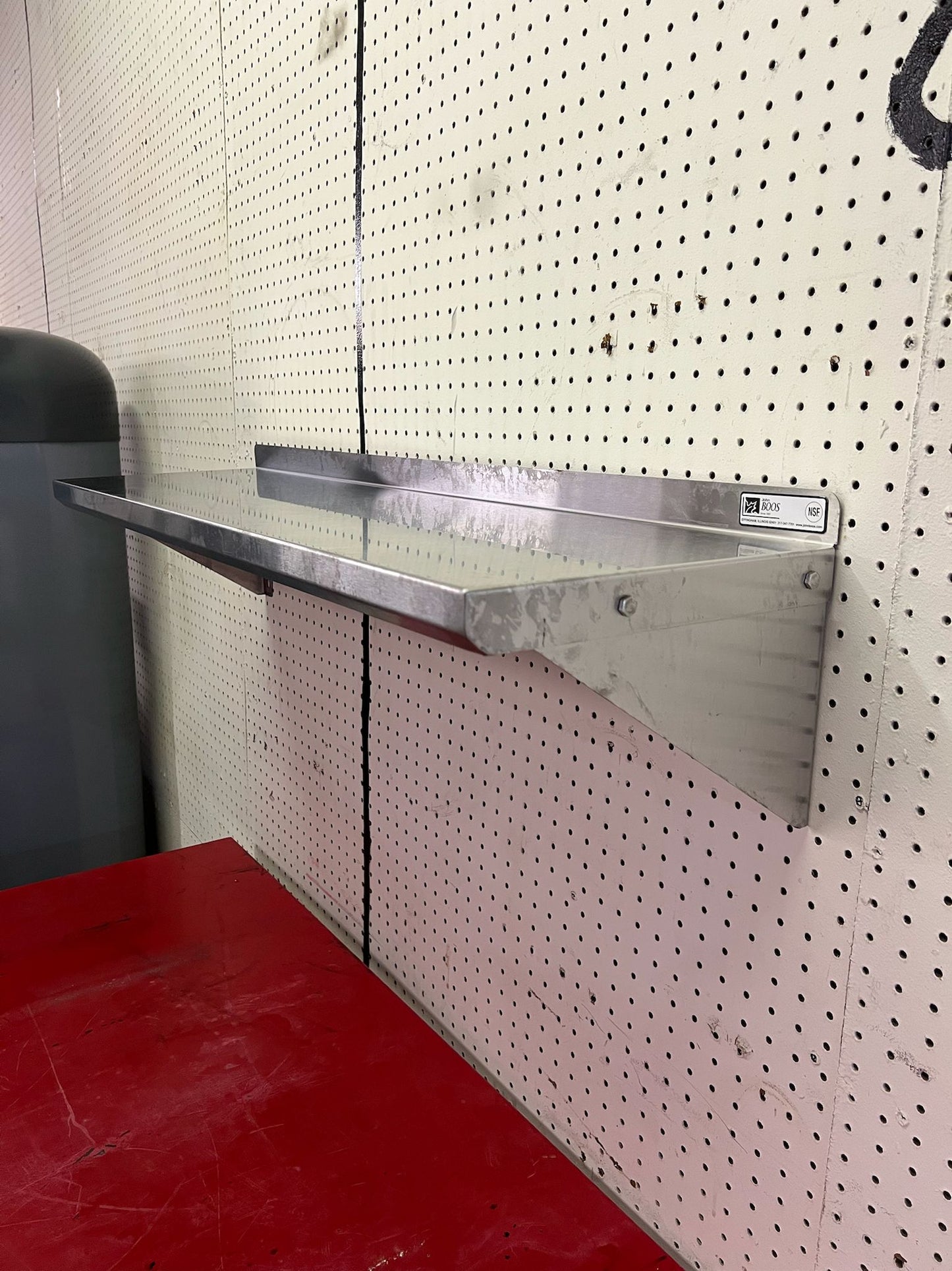 Used 42" X 12" Stainless Steel Shelf