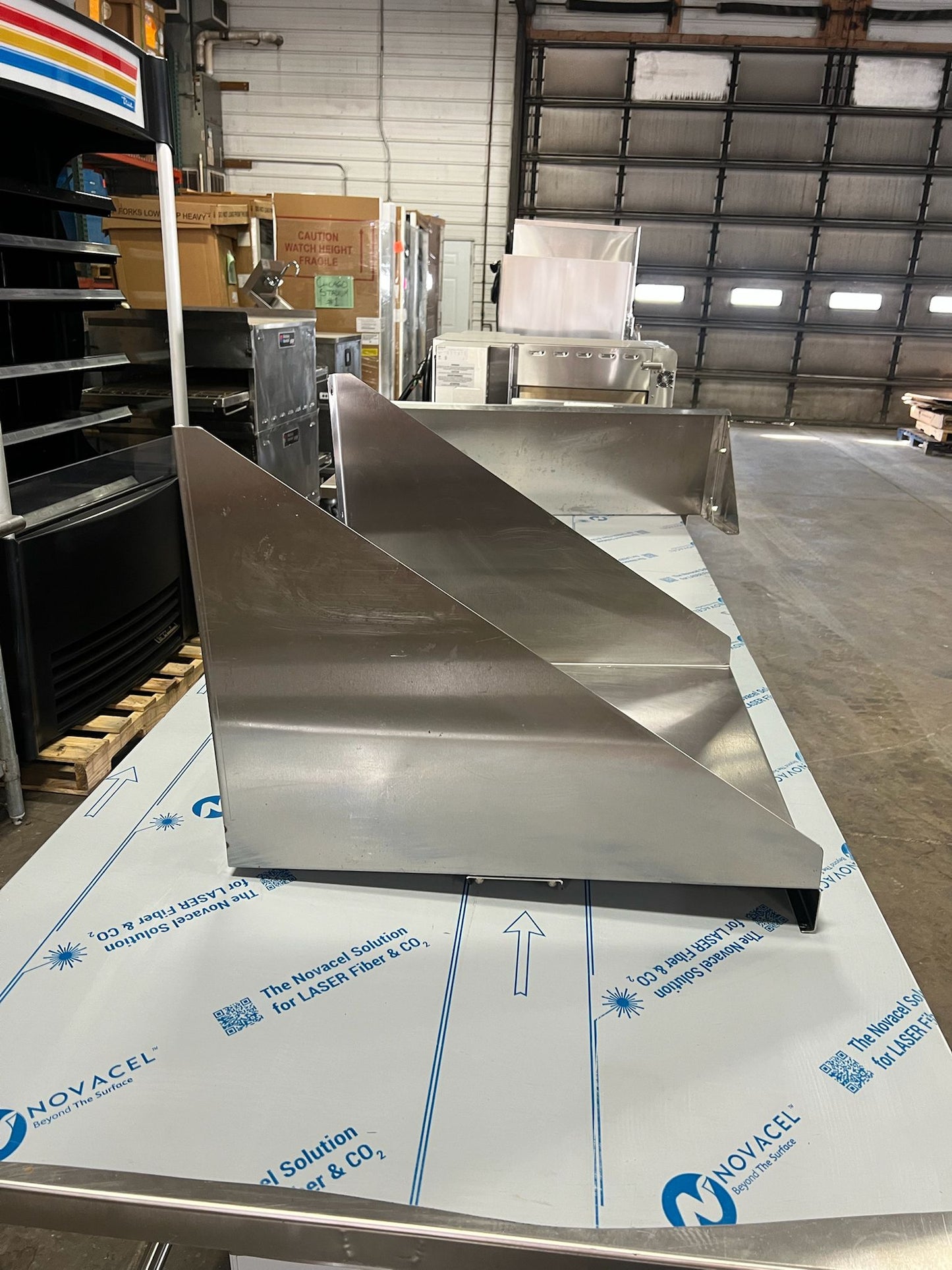 Used 24"X24" Stainless Steel Microwave Shelf