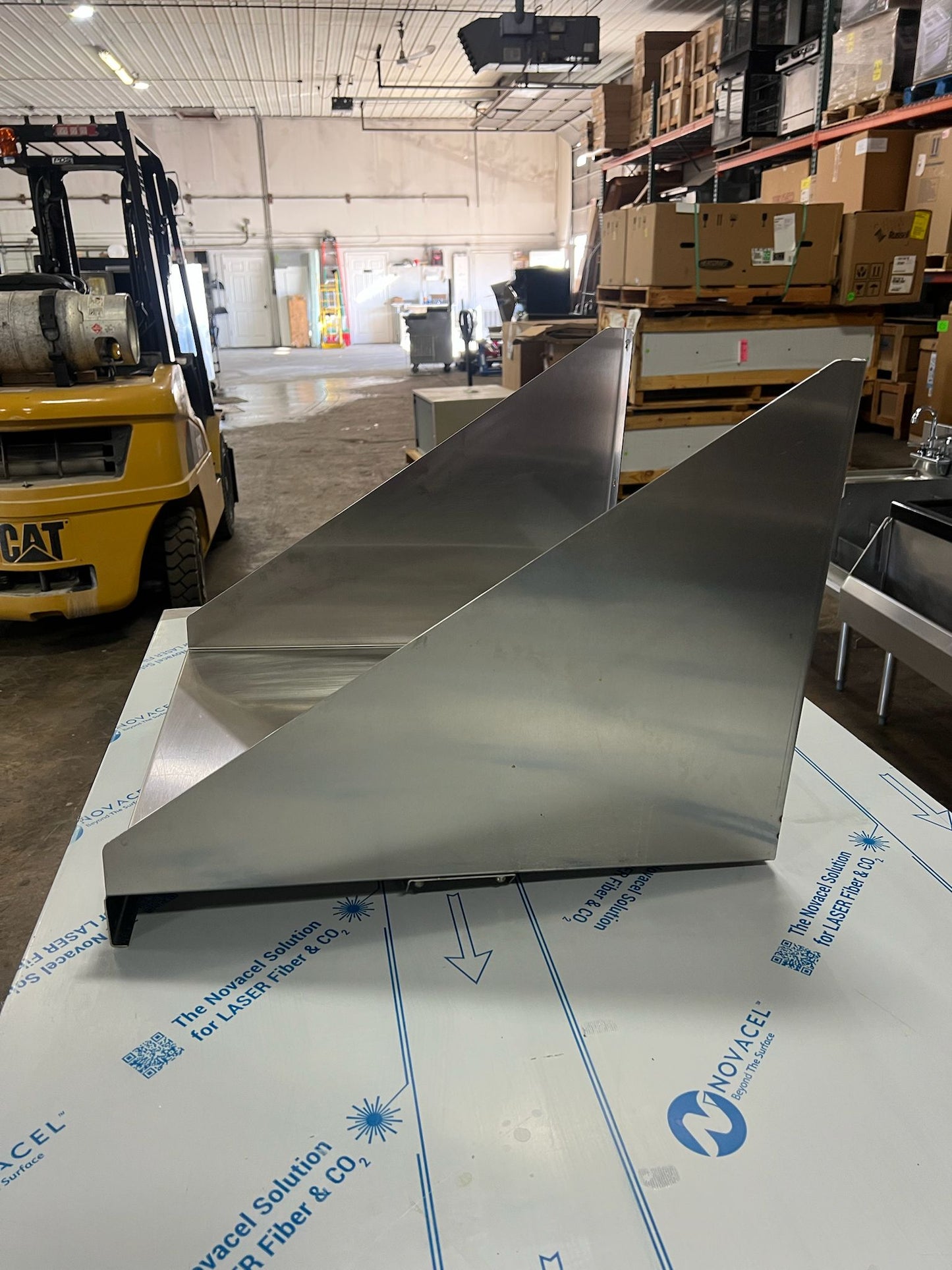 Used 24"X24" Stainless Steel Microwave Shelf