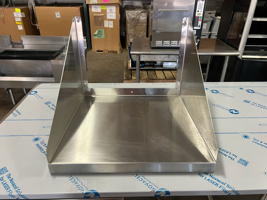 Used 24"X24" Stainless Steel Microwave Shelf