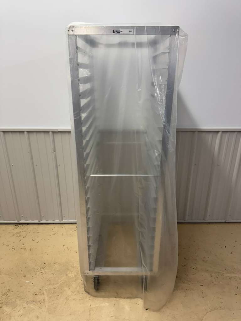 Used Metro RD3N 20 Pan End Load Bun / Sheet Pan Rack on Casters