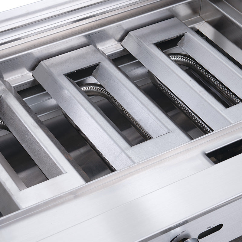 New Dukers DCCB24 24 in. W Countertop Charbroiler Chargrill Grill 70,000 BTU