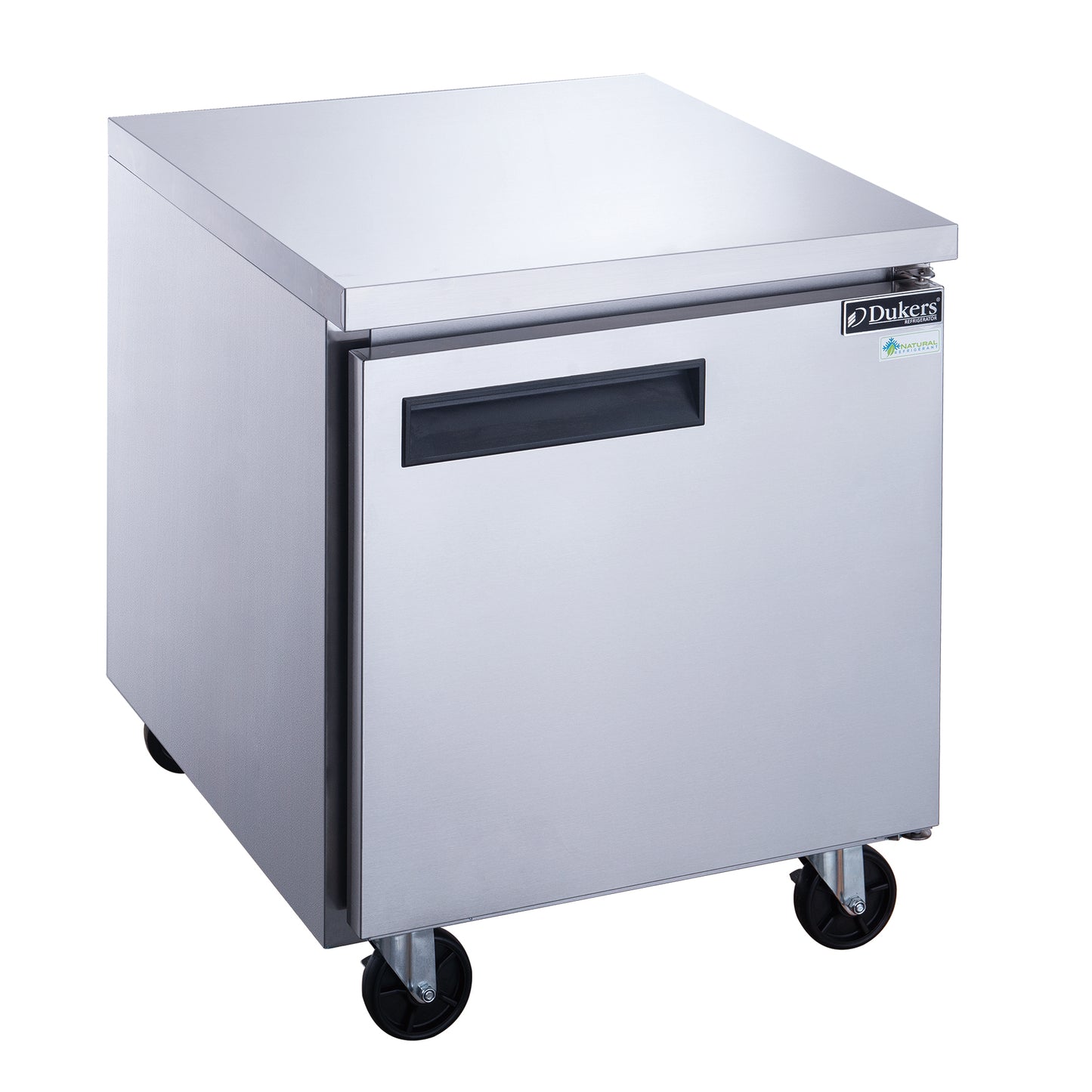 New Dukers DUC29F Single Door Undercounter Freezer in Stainless Steel