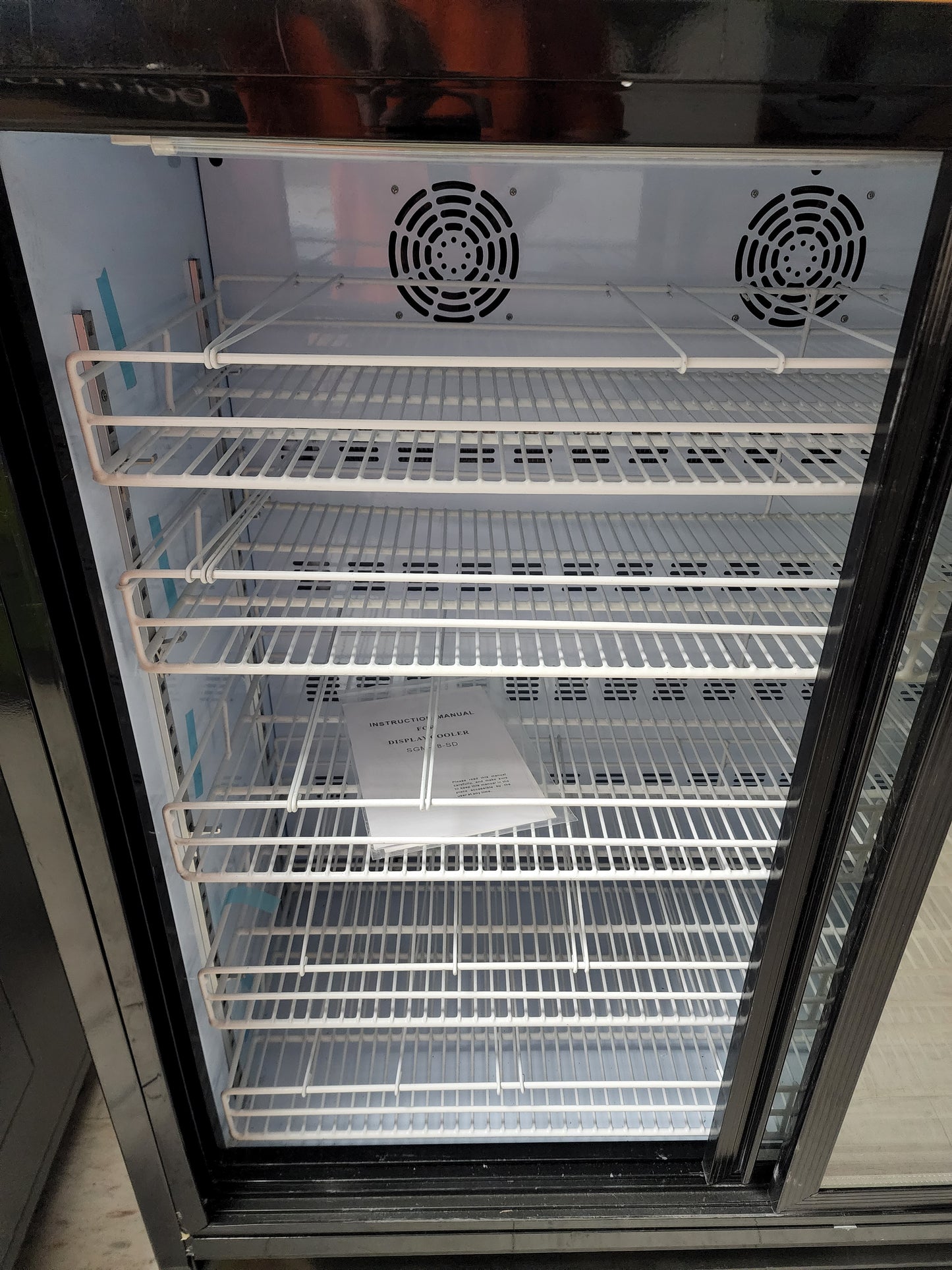 New Spartan SGM-18-SD Reach-In Refrigerator Merchandiser