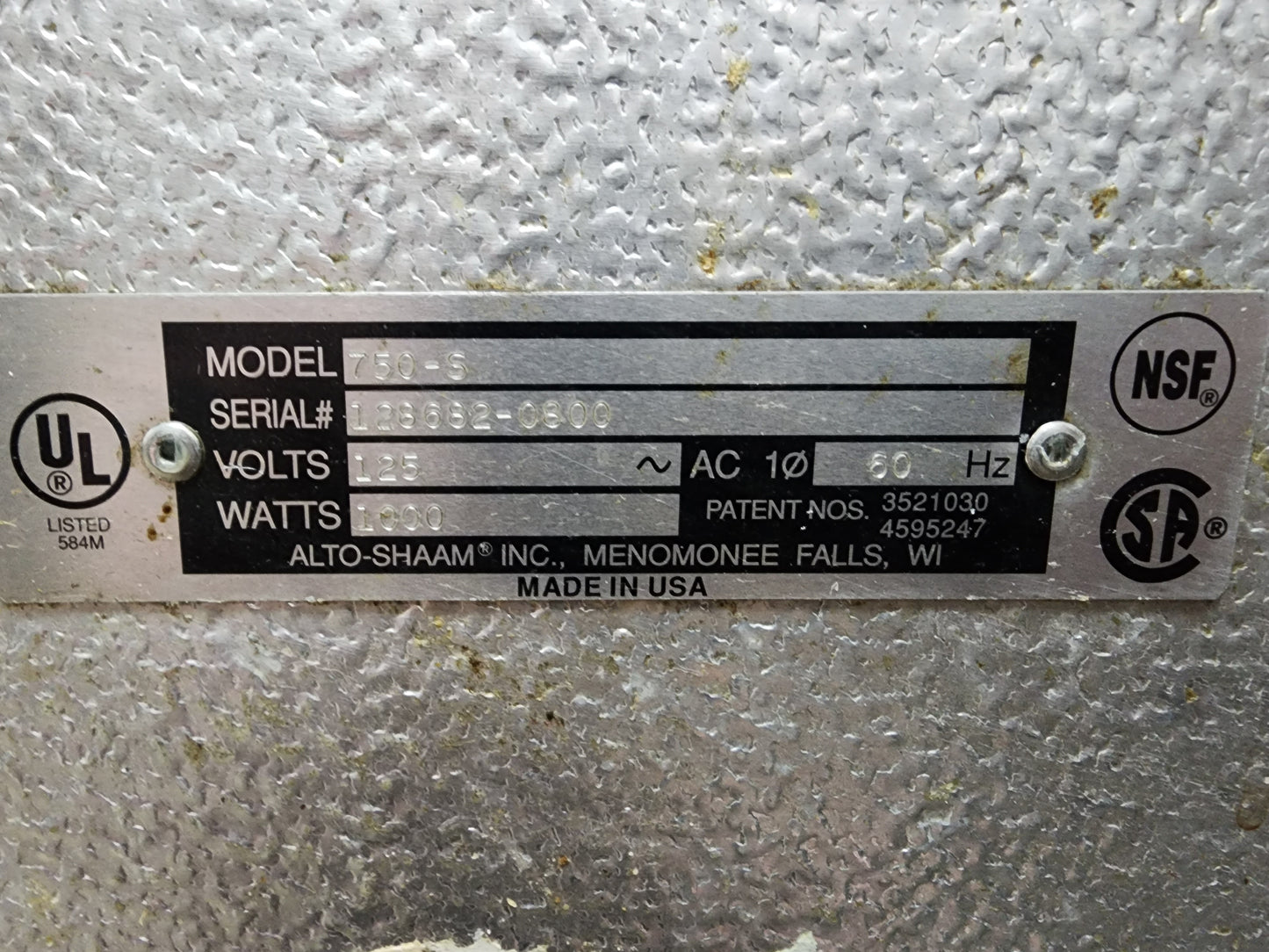 Used Alto-Shaam 750-S Heated Holding Cabinet Warmer - Mobile, 120V