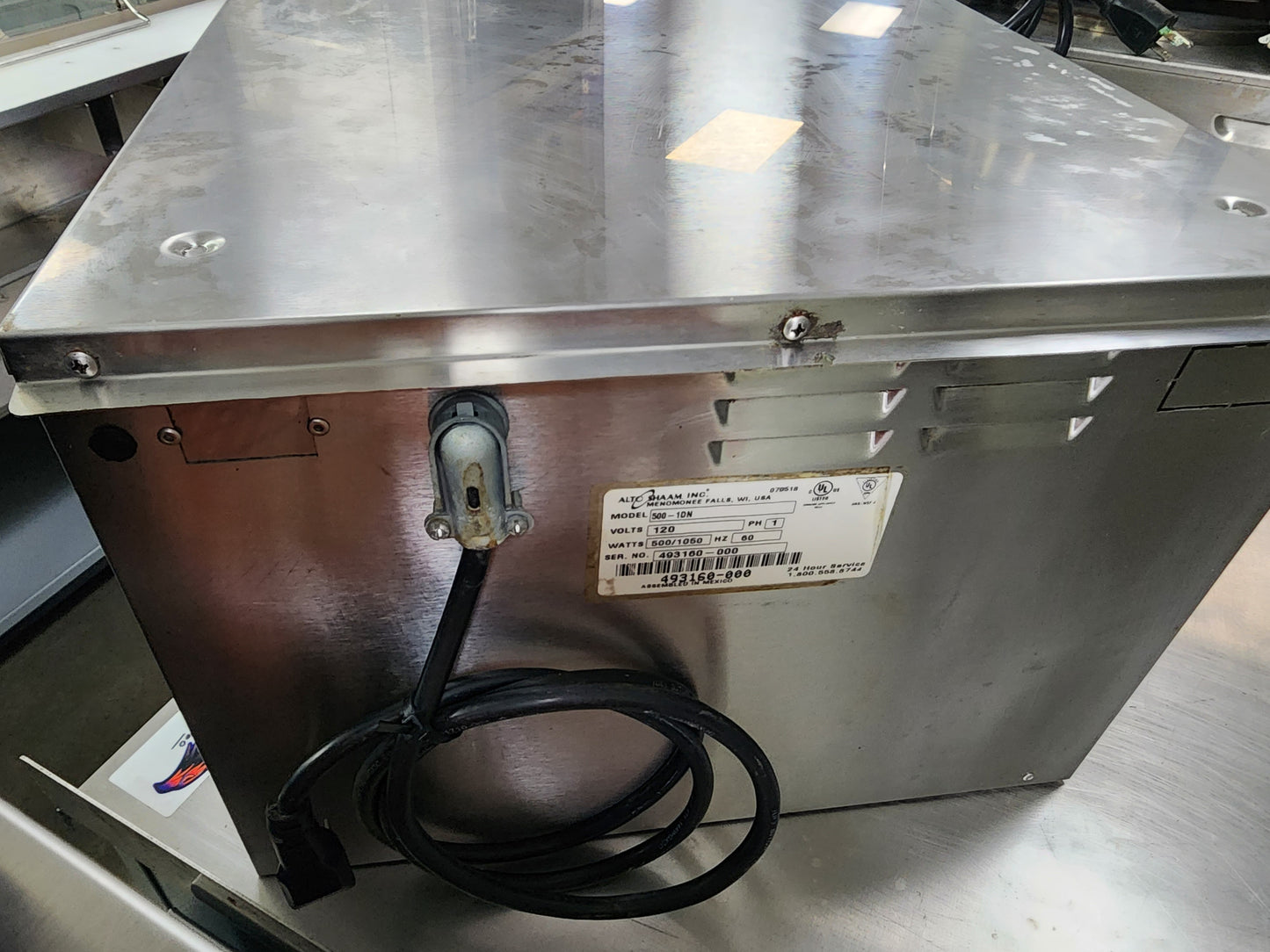 Used Alto Shaam – 500-1DN Single Drawer Chip Food Warmer 120V