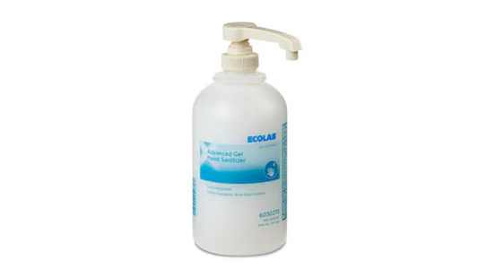 New Ecolab Advanced Gel Hand Sanitizer Case of 12
