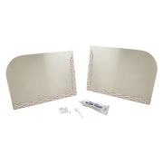 New Allpoints 117 - 1529 Commercial Stainless Sink Splash Guard Kit 12"x15" - Falcon Restaurant Supply - 1