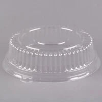 Emi Yoshi EMI-340LP 14" Clear Plastic Round Party Tray Dome Lid - 25/Case