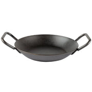 Unused Lodge CRS8DLH French Style Pre-Seasoned 8" Carbon Steel Fry Pan - TH4