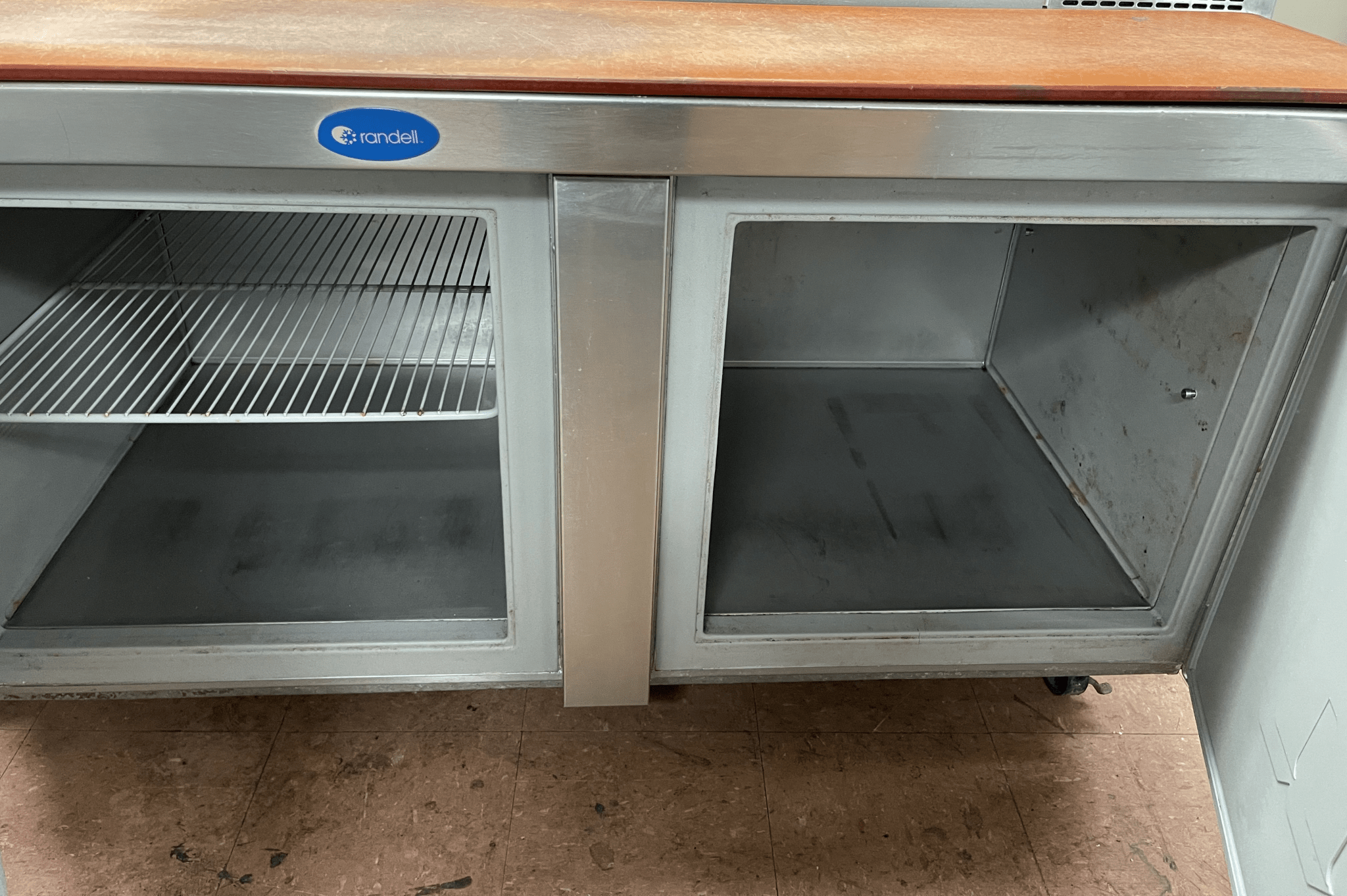 Used Randell Self Contained Commercial Work Top Freezer 120V