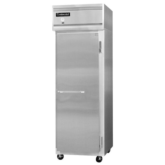 New Continental Refrigerator 1R-N-SA 26" Solid Door Reach-In Refrigerator 120V