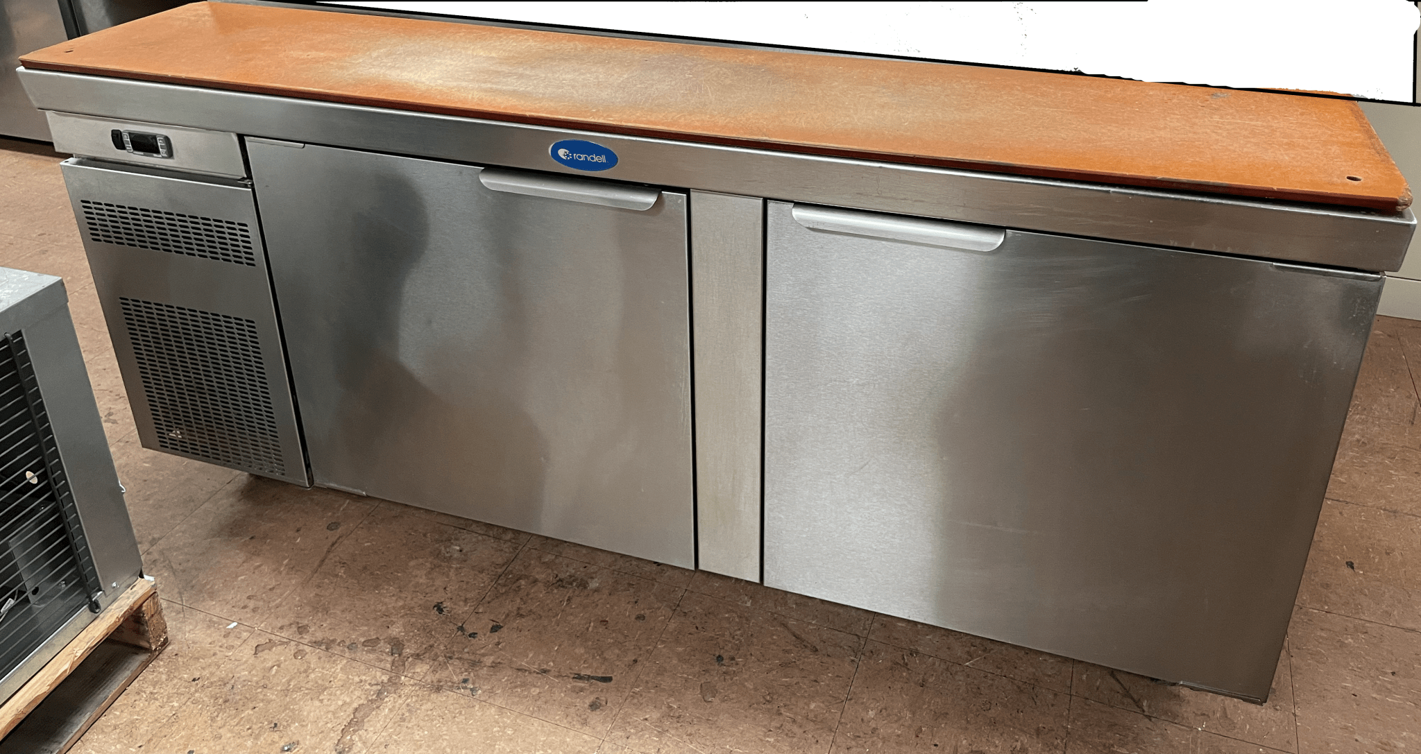 Used Randell Self Contained Commercial Work Top Freezer 120V - Falcon Restaurant Supply - 1