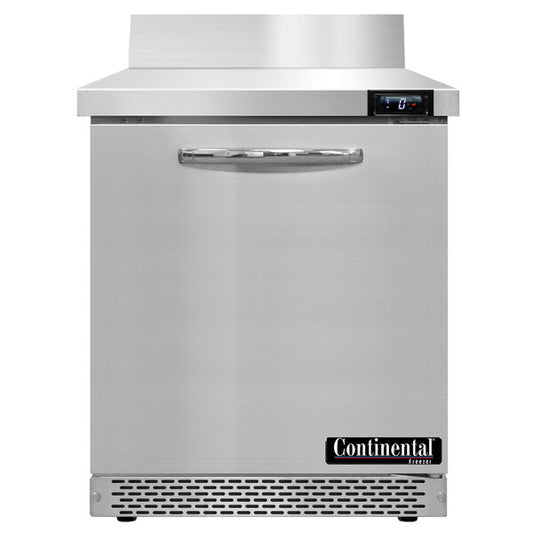 New 27" Continental SWF27NBS-FB Front Breathing Worktop Freezer - 7.4 Cu. Ft. 120V