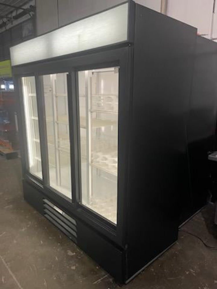 2019 Beverage Air LumaVue 3 Glass Sliding Door Merchandising Cooler Refrigerator - Falcon Restaurant Supply - 5