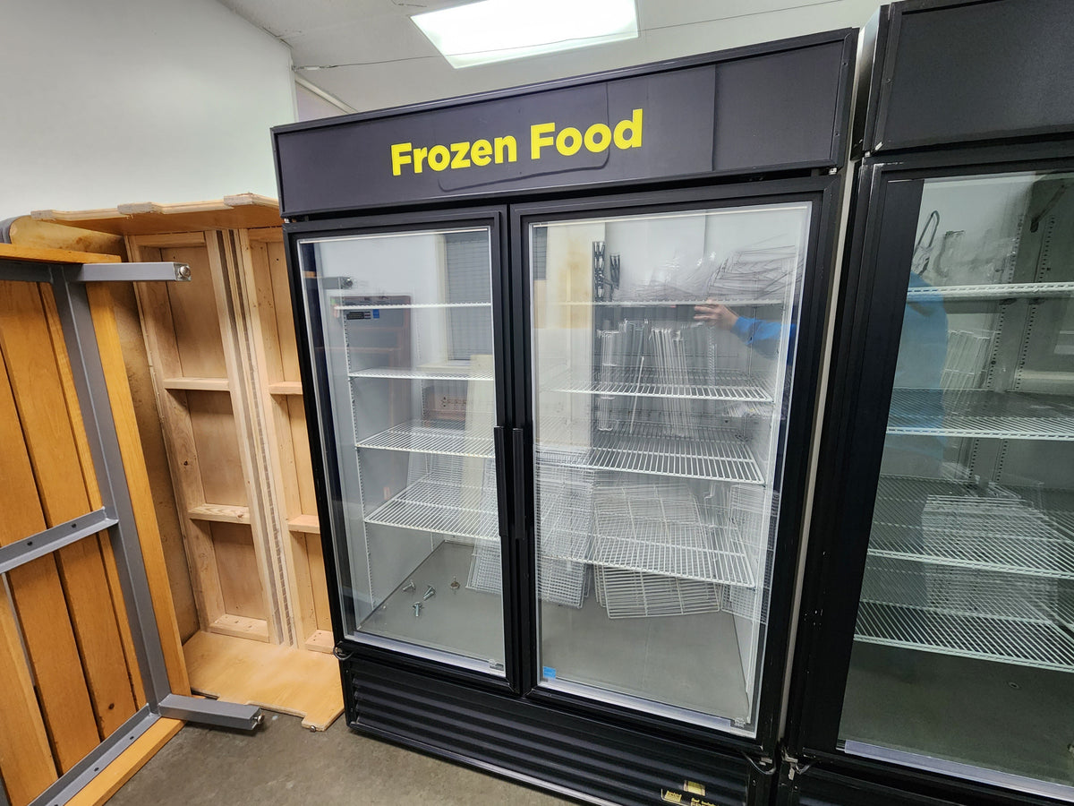 2021 True GDM-49F Glass 2-Door Reach-In Merchandising Freezer