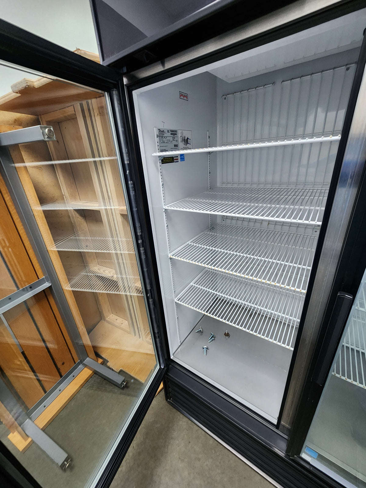 2021 True GDM-49F Glass 2-Door Reach-In Merchandising Freezer