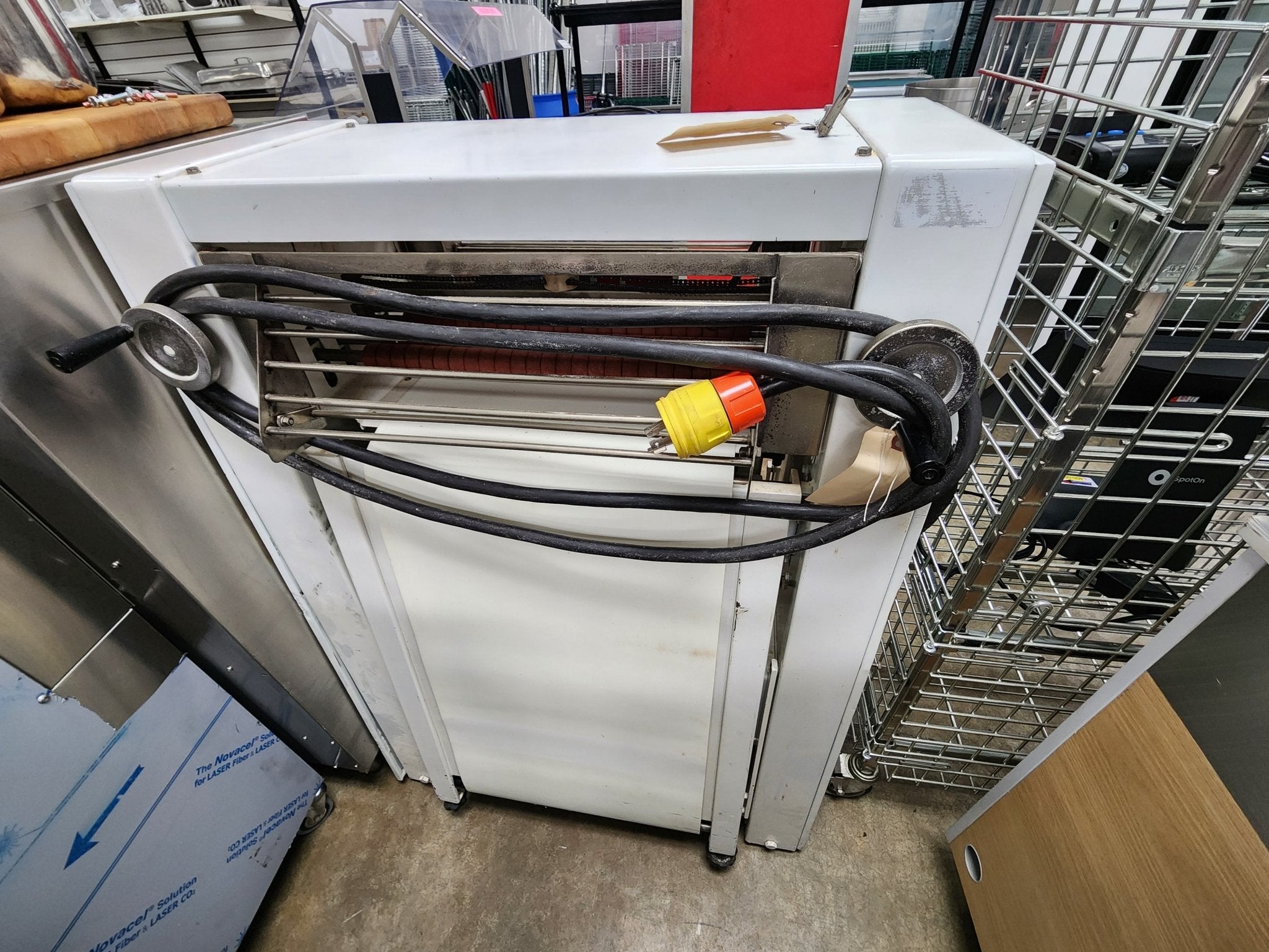 Used Italos Camillo Ostali Dough Roller - Falcon Restaurant Supply - 2