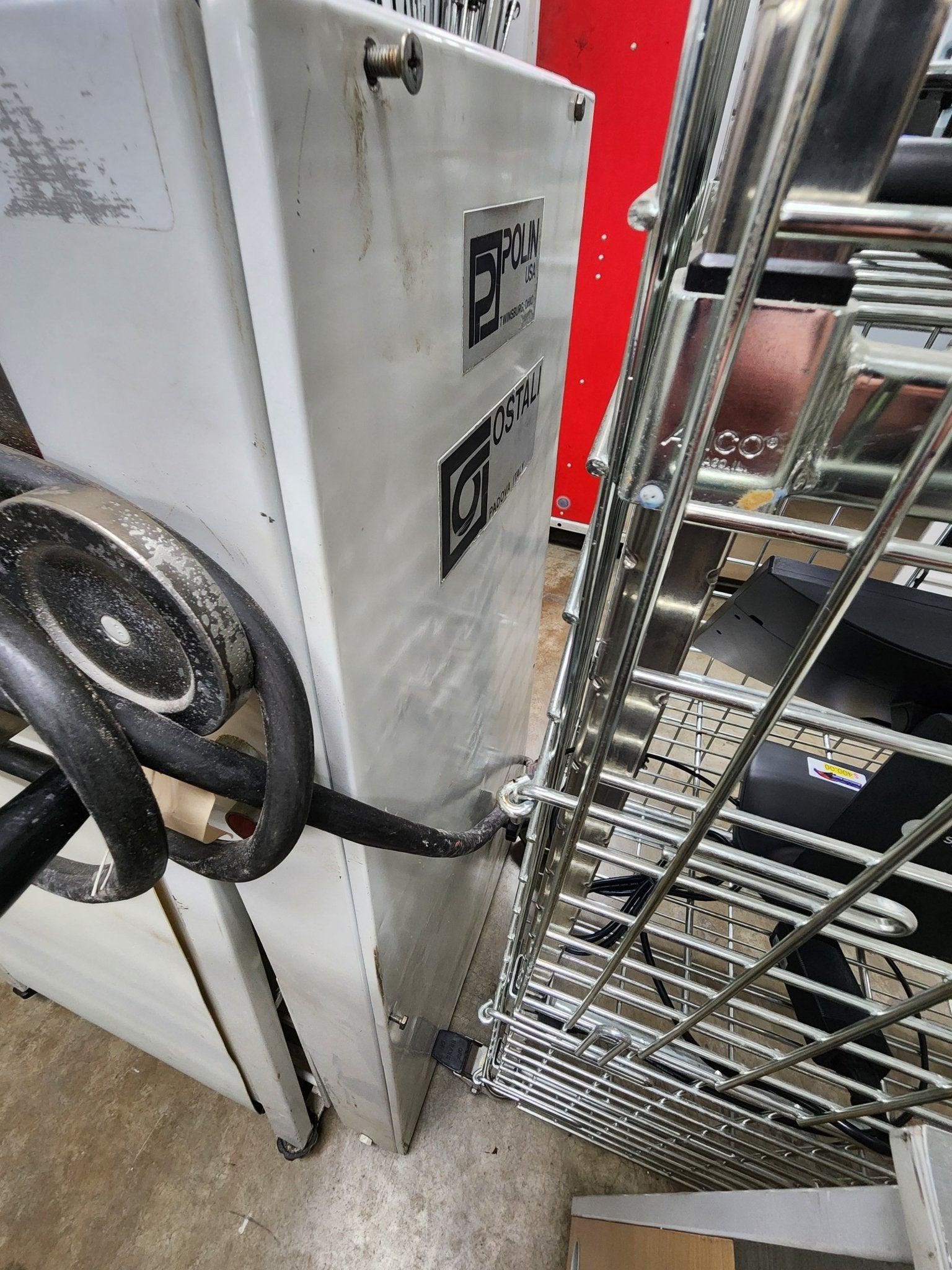 Used Italos Camillo Ostali Dough Roller - Falcon Restaurant Supply - 3