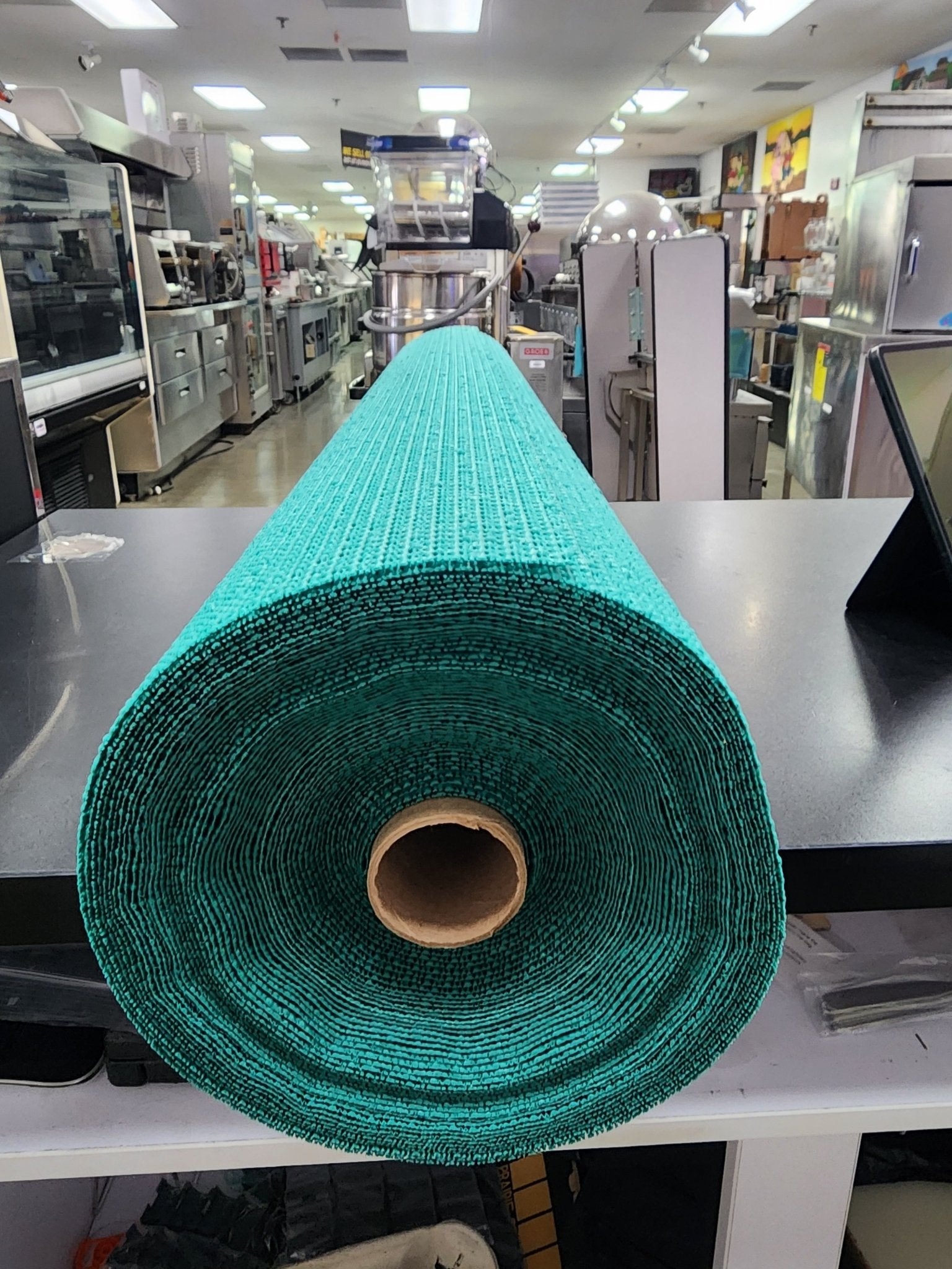 New Cactus Mat Case/Cabinet Shelf Liner - 3' x 60', Polyester, Green - Falcon Restaurant Supply - 3