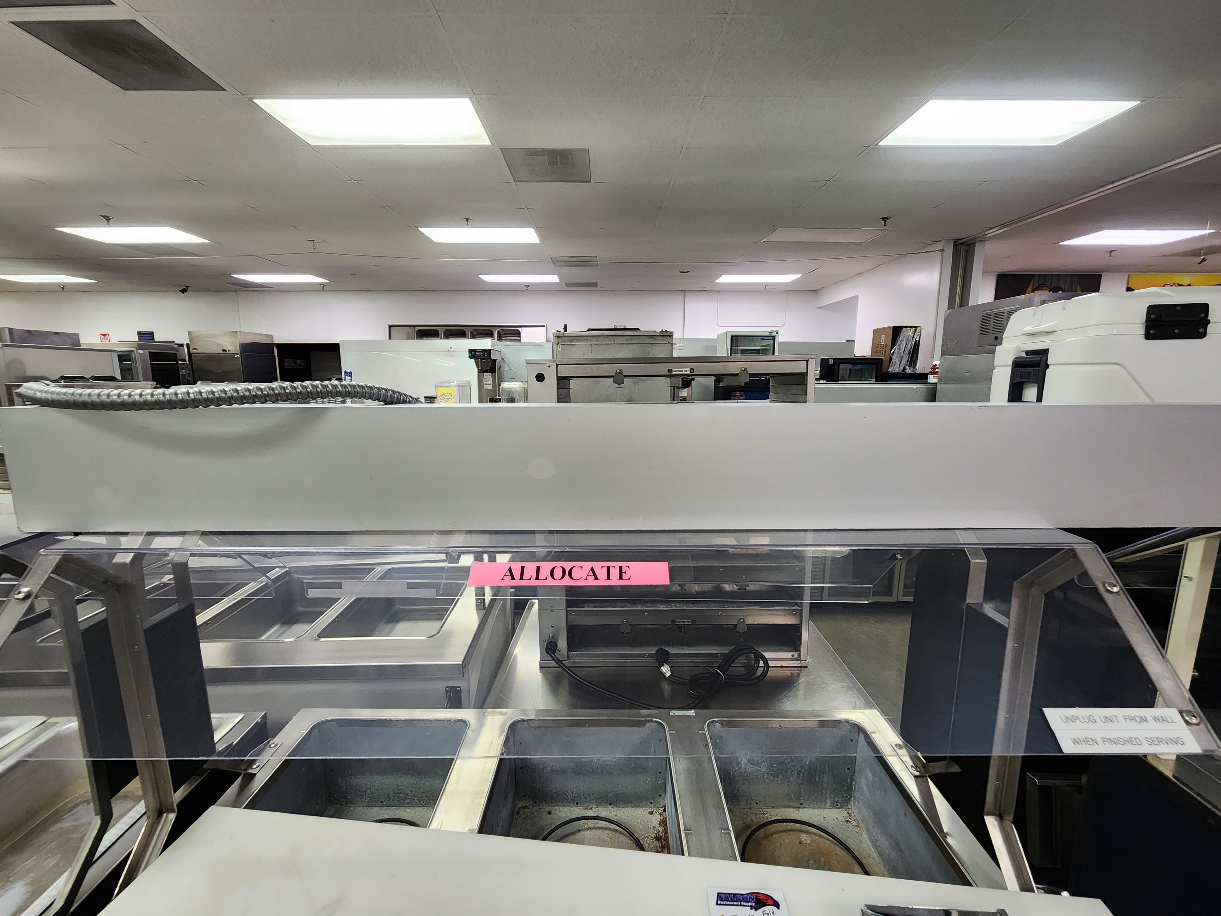 Used Hatco GRAH-60 60" High Watts Infrared Strip Food Warmer - Heat Lamp 208V 1400W