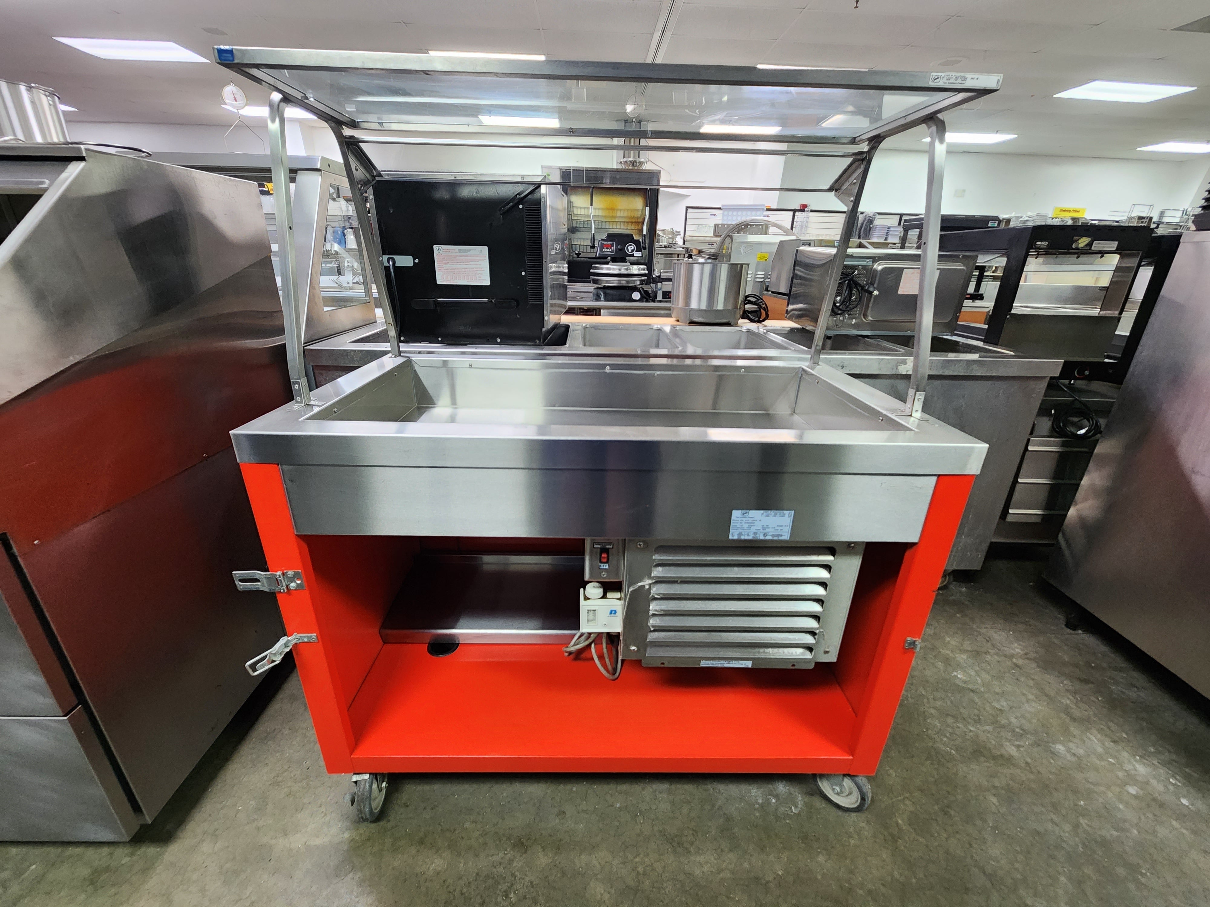 Used Duke 315-25PG 46" AeroServ™ Cold Food Bar - Salad Bar - (3) Pan Capacity 120V