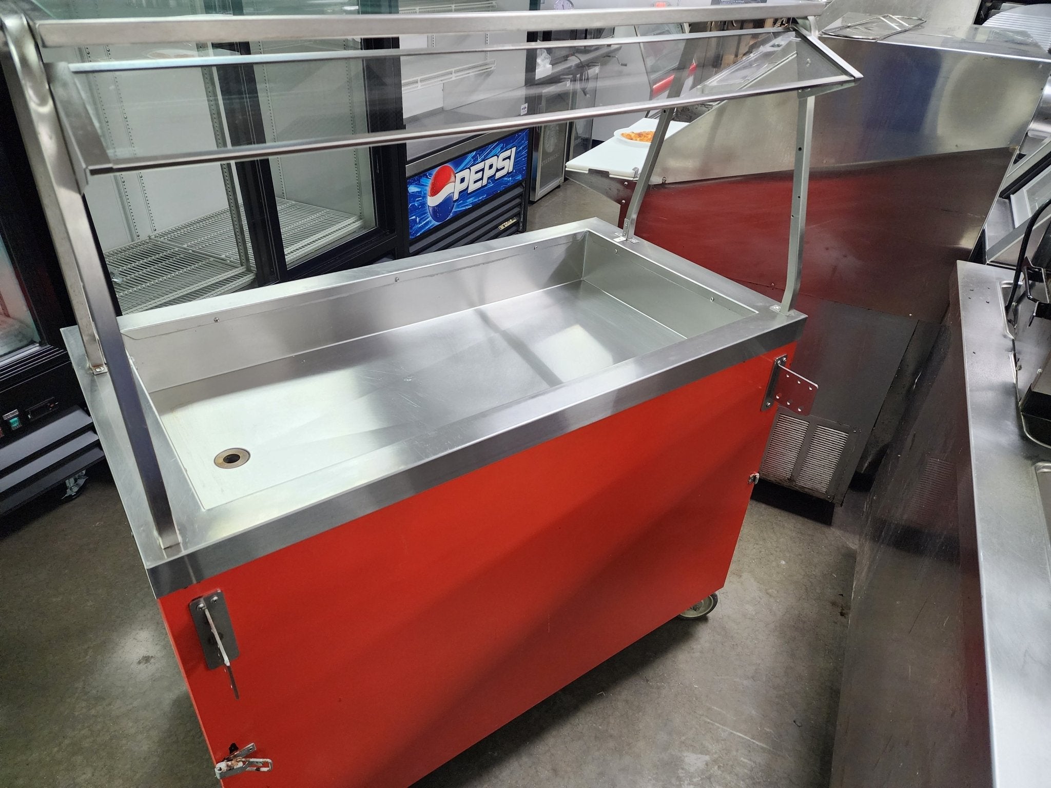 Used Duke 315-25PG 46" AeroServ™ Cold Food Bar - Salad Bar - (3) Pan Capacity 120V
