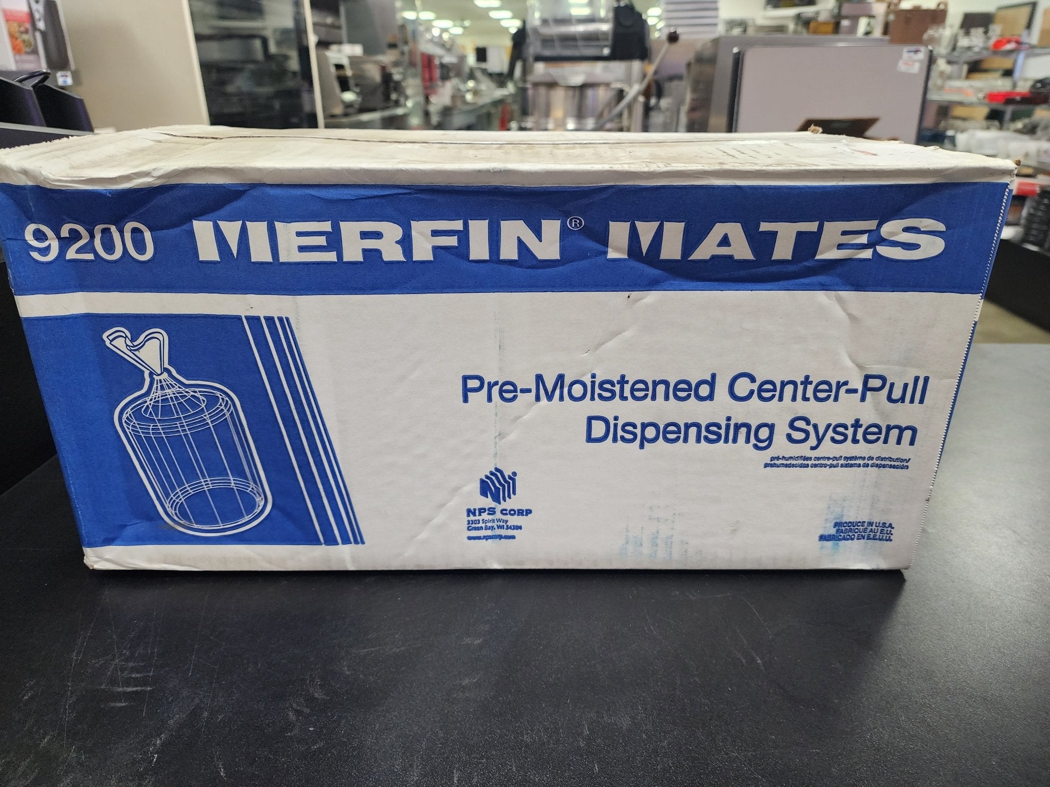 New Case Merfin Mates Pre - Moistened Hand Wipes for Center Pull Dispenser 2 Rolls - Falcon Restaurant Supply - 1
