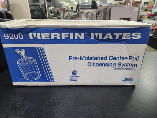 New Case Merfin Mates Pre-Moistened Hand Wipes for Center Pull Dispenser 2 Rolls