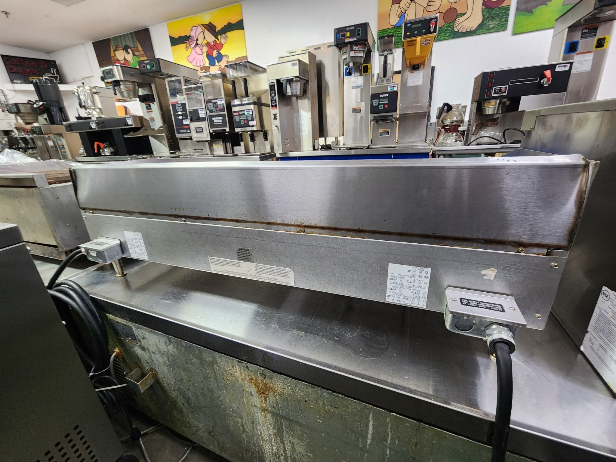 Used Toastmaster TMGE48 Countertop 48" Thermostatic Control Dual Electric Flat Top Griddle - Falcon Restaurant Supply - 6